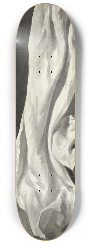Simon Andreas Krausz - Draperiestudie 8.25 inch art skate deck