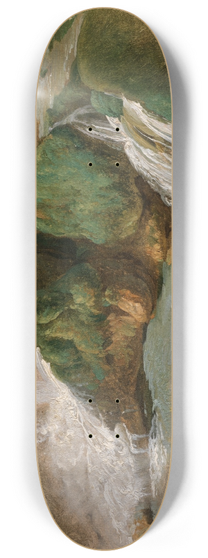 Simon Denis - In der Neptunsgrotte bei Tivoli 8.25 inch art skate deck