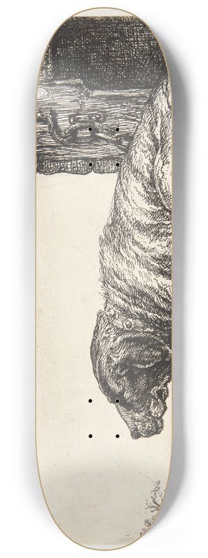 Simon de Vlieger - Lnkehund 8.25 inch art skate deck