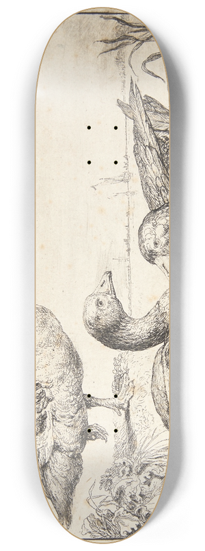 Simon de Vlieger - Tre gs 8.25 inch art skate deck