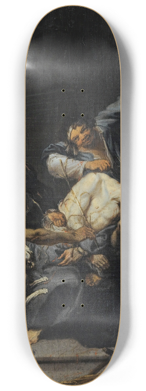 Simon de Vos - The Crowning With Thorns 8.25 inch art skate deck