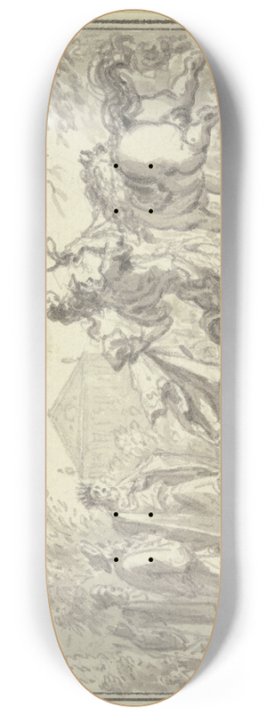 Simon Fokke - Alexander zhmt Bukephalos 8.25 inch art skate deck