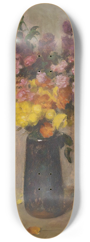Simon Glcklich - Blumenstillleben 8.25 inch art skate deck