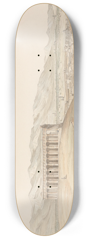 John Foster - Temple of Theseus, Athens 8.25 inch art skate deck John Foster - Temple of Theseus, Athens 8.25 inch art skate deck