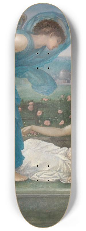 Sir Edward Coley Burne-Jones - Cupid and Psyche 8.25 inch art skate deck