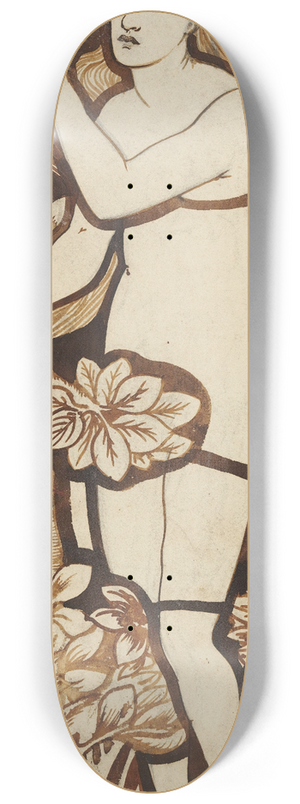 Sir Edward Coley Burne-Jones - Eve 8.25 inch art skate deck