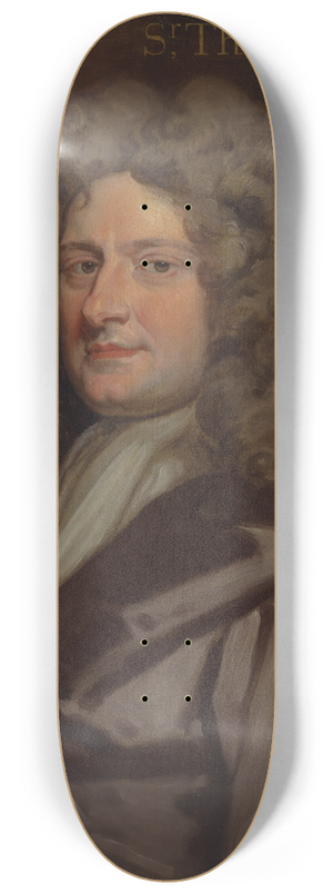 Sir Godfrey Kneller - Sir Theodore Colladon 8.25 inch art skate deck