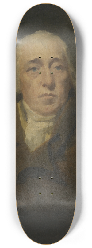Sir Henry Raeburn - Portrait of Alexander Edgar 8.25 inch art skate deck