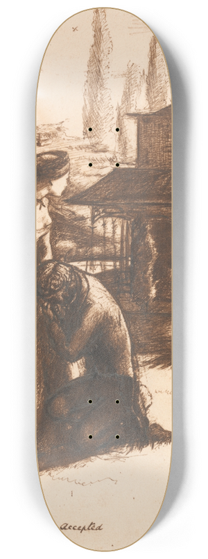 Sir John Everett Millais - Accepted 8.25 inch art skate deck