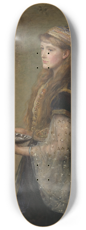 Sir John Everett Millais - The captive 8.25 inch art skate deck
