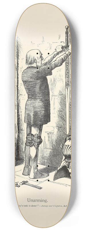 Sir John Tenniel - Unarming 8.25 inch art skate deck