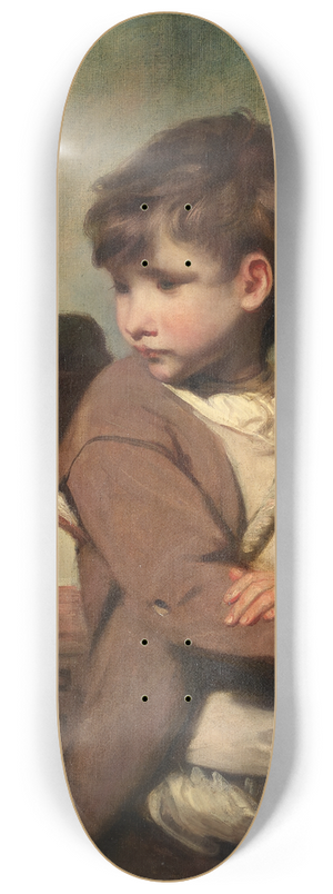 Sir Joshua Reynolds - Cupid as Link Boy 8.25 inch art skate deck