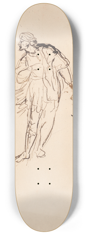Sir Joshua Reynolds - Standing Man 8.25 inch art skate deck