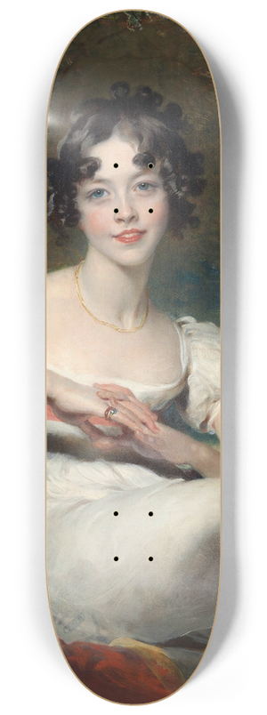 Sir Thomas Lawrence - Lady Maria Conyngham 8.25 inch art skate deck