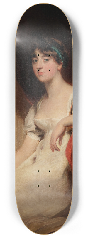 Sir Thomas Lawrence - Miss Harriet Clements 8.25 inch art skate deck