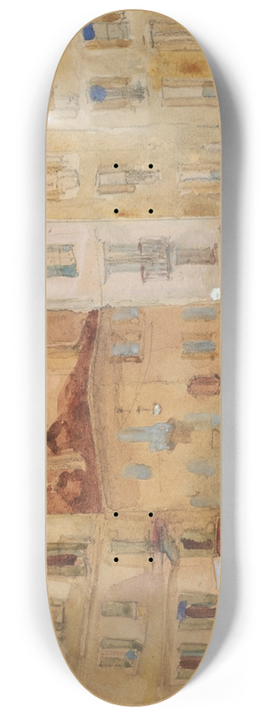 Sir William Eden - Study 8.25 inch art skate deck