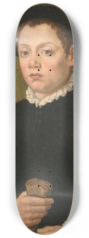 Sofonisba Anguissola - Young Man 8.25 inch art skate deck