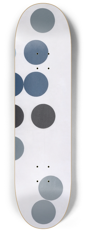 Sophie Taeuber-Arp - Circular Image in Motion 8.25 inch art skate deck