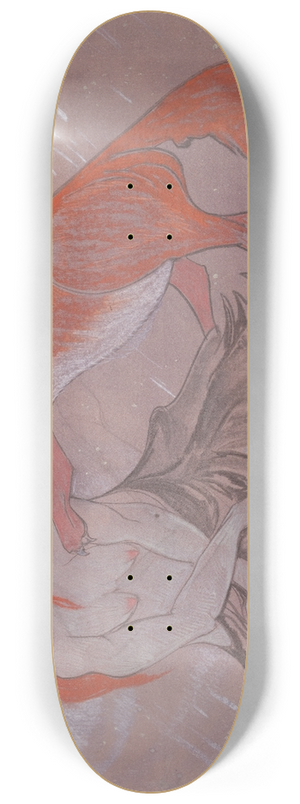 Stanisaw Ignacy Witkiewicz - Caterpillar, from the series; Astronomical compositions 8.25 inch art skate deck