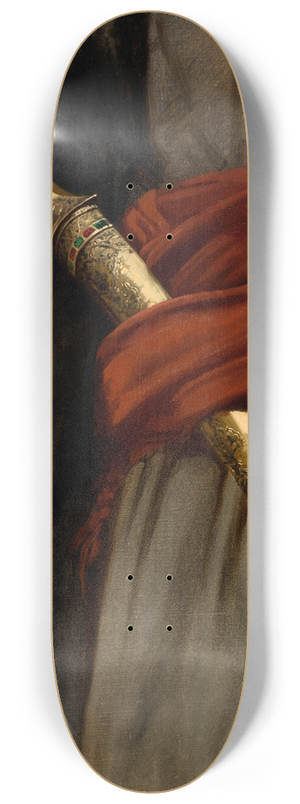 Stanisaw von Chlebowski - Study of a Khanjar 8.25 inch art skate deck