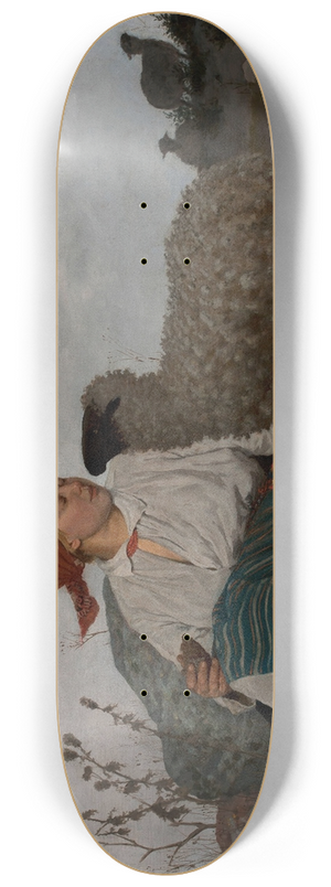 Stanisaw Witkiewicz - Pasture land 8.25 inch art skate deck