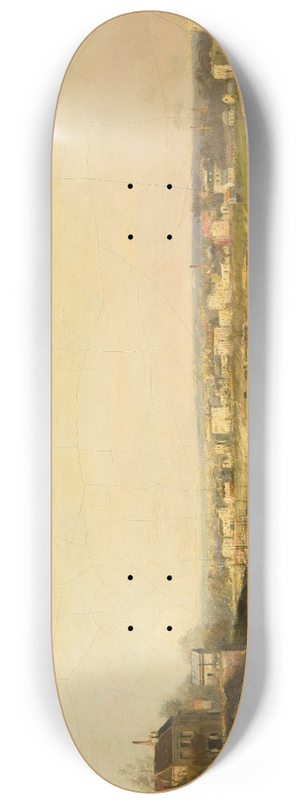 Stanislas Lpine - La Seine devant Saint-Denis 8.25 inch art skate deck