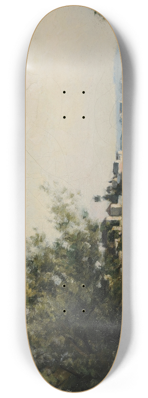 Stanislas Lpine - La Seine  Saint-Ouen 8.25 inch art skate deck