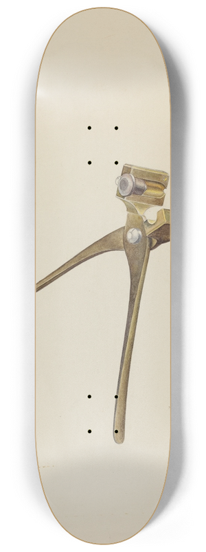 Stanley Mazur - Bullet Mold 8.25 inch art skate deck