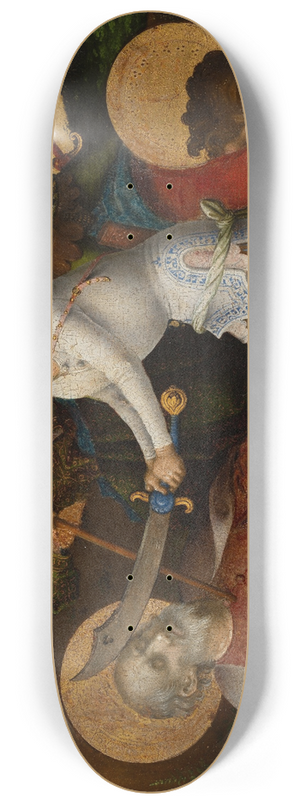 Stefan Lochner - Martyrdom of St Simon and Judas 8.25 inch art skate deck