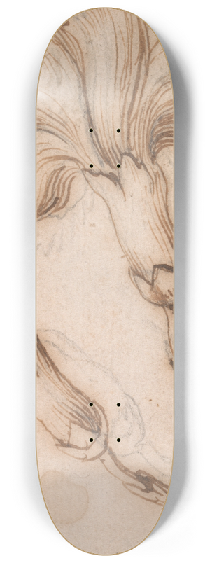 Stefano Della Bella - A Study of Pinks and Roses 3 8.25 inch art skate deck