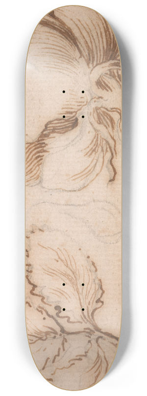 Stefano Della Bella - A Study of Pinks and Roses 4 8.25 inch art skate deck