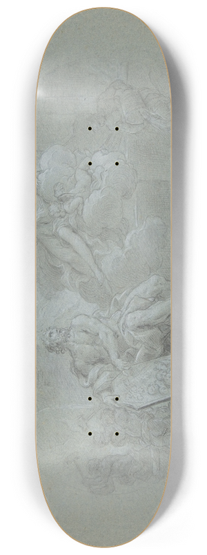 Stefano Pozzi - Venus in the Forge of Vulcan (Aeneid VIII; 370 ff) 8.25 inch art skate deck