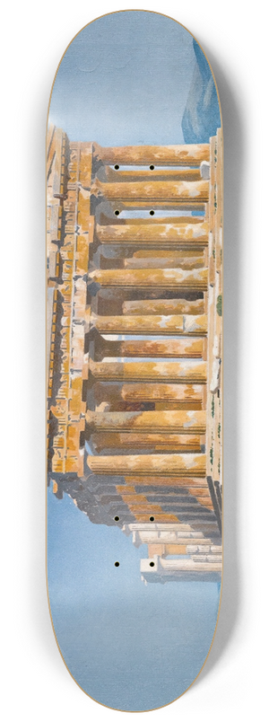 Stephanos Lanza - The Acropolis 8.25 inch art skate deck