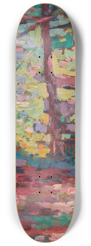 Susette Inloes Schultz Keast - In the Woods 8.25 inch art skate deck