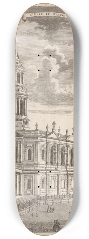 Sutton Nicholls - St. Mary le Strand 8.25 inch art skate deck
