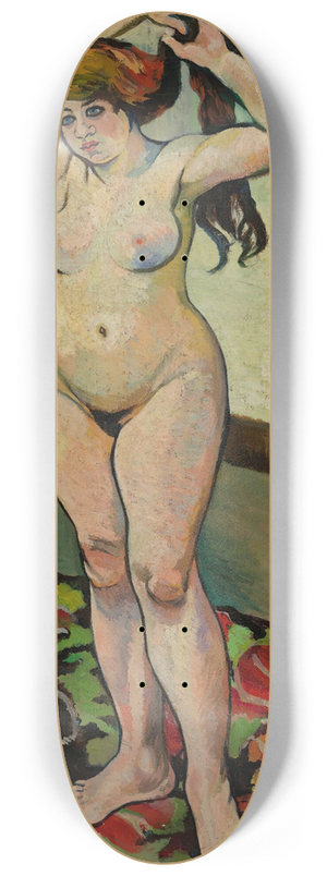 Suzanne Valadon - Gilbert Nue Se Coiffant 8.25 inch art skate deck