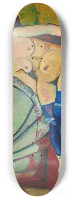 Suzanne Valadon - Nu aux bas bleus 8.25 inch art skate deck