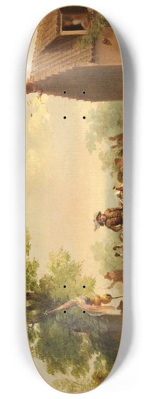 John Gadsby Chapman - Triumph of Stoffel Brinkerhoff, on His Return from His Conquests in the East 8.25 inch art skate deck