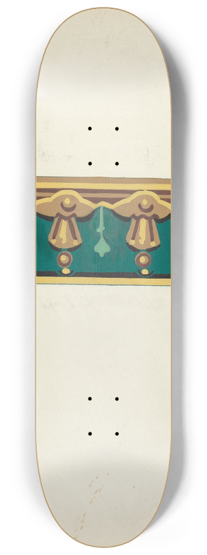 John Garay - Wallpaper Border 8.25 inch art skate deck