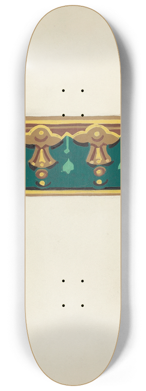 John Garay - Wallpaper Border 8.25 inch art skate deck