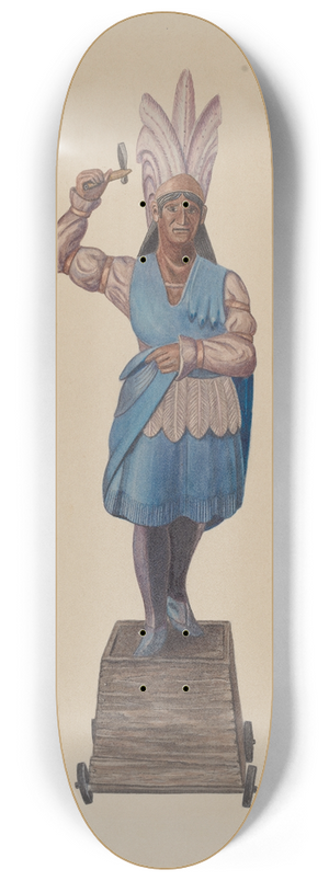 Sydney Roberts - Cigar Store Indian 8.25 inch art skate deck