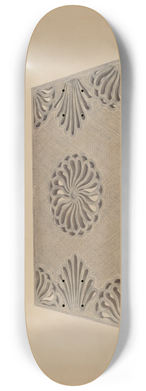 Sydney Roberts - Sidewalk Grating 8.25 inch art skate deck
