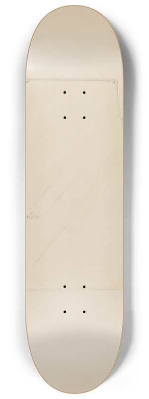 Sylvia De Zon - Babys Shirt 8.25 inch art skate deck