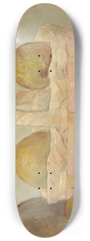Tadeusz Makowski - Apples in a basket 8.25 inch art skate deck