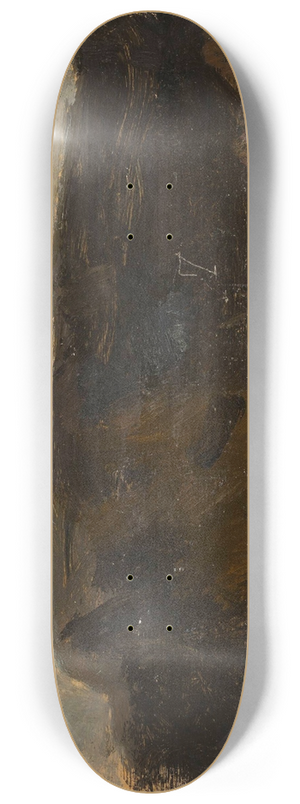 Tadeusz Makowski - Landscape with the sun shining through 8.25 inch art skate deck