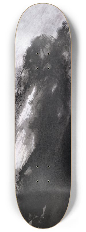 Takeuchi Seih - Waterfall 8.25 inch art skate deck