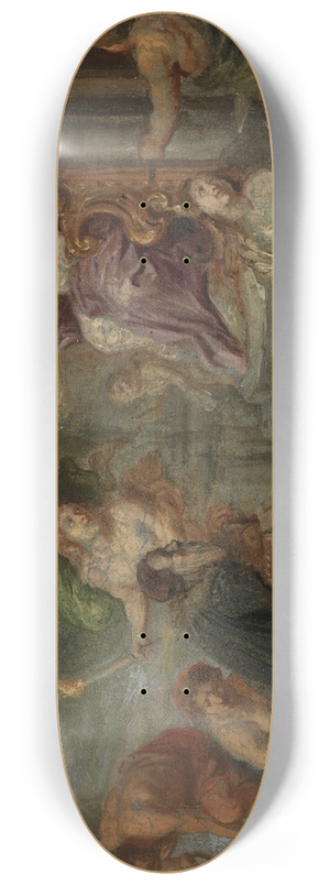 Theodoor Boeyermans - Labore et Constantia 8.25 inch art skate deck