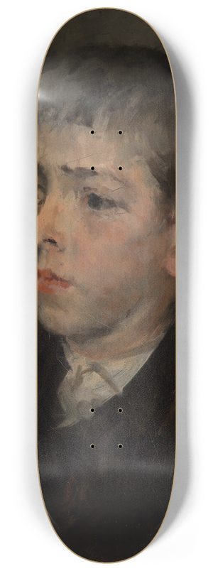 Theodor Alt - Bildnis eines Knaben 8.25 inch art skate deck