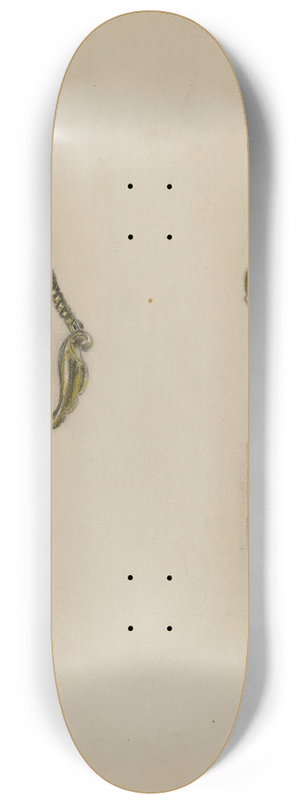 Theodore Kraus - Earring 8.25 inch art skate deck