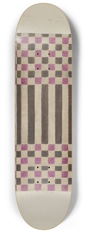 Theodore Pfitzer - Woven Coverlet 8.25 inch art skate deck